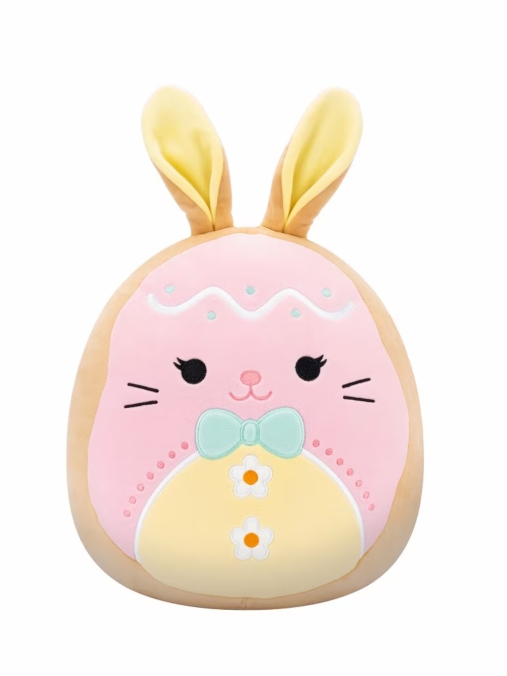 Squishmallows Lindy the Cookie Bunny Plush Stuffed Animal Easter Gift Basket